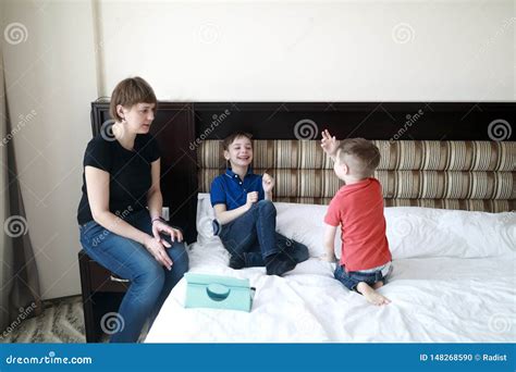 mom sharing bed with stepson